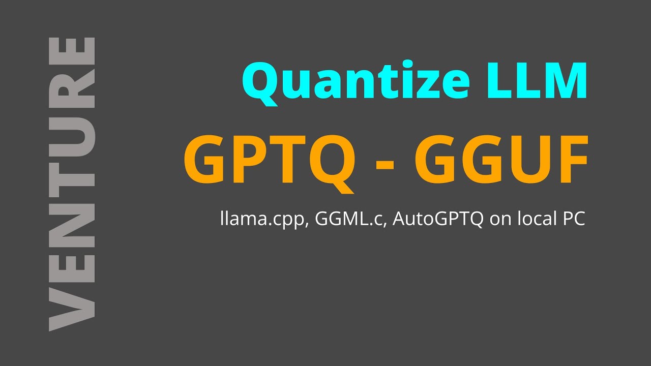 New Tutorial On LLM Quantization W/ QLoRA, GPTQ And Llamacpp, LLama 2 ...