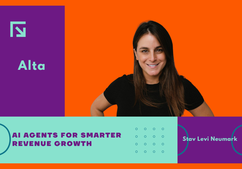 Alta transforms sales and RevOps with AI agents that automate research, outreach, and analysis. Founder Stav Levi Neumark shares the vision behind it.