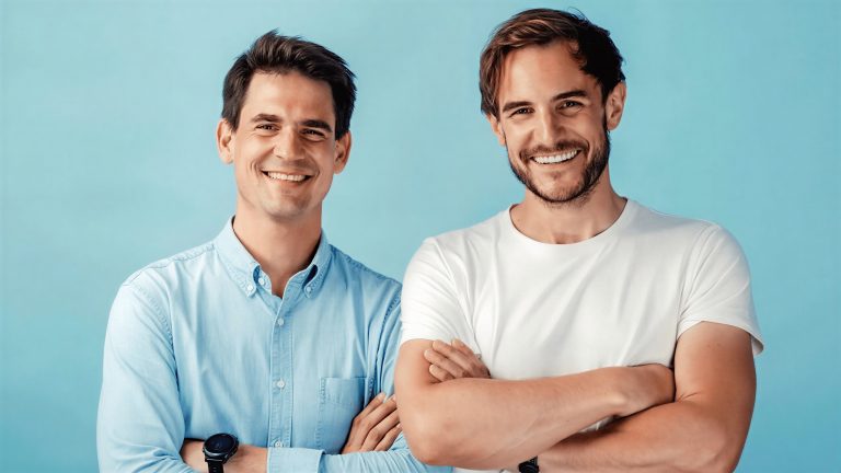 Stanislas Polu and Gabriel Hubert, Founders of Dust.