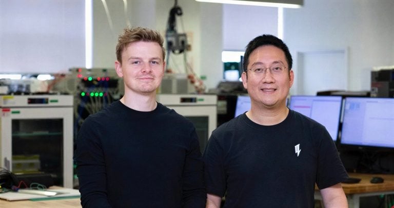 Dr Tom Heenan and Dr Chun Tan, Co-founders of Gaussion