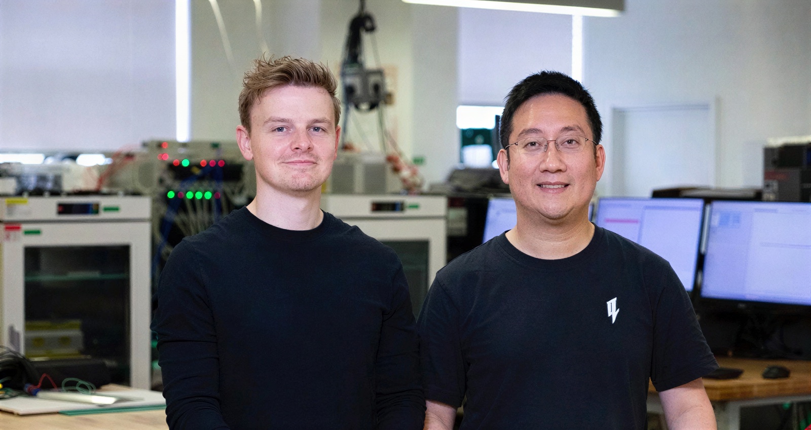 Dr Tom Heenan and Dr Chun Tan, Co-founders of Gaussion