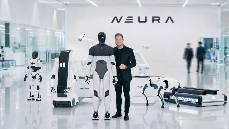 David Reger, founder and CEO of NEURA Robotics.