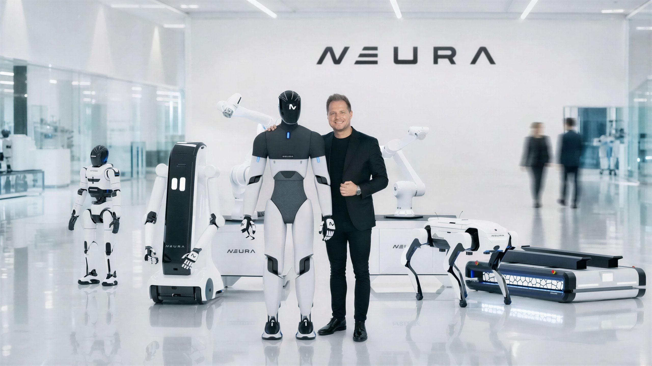 David Reger, founder and CEO of NEURA Robotics.