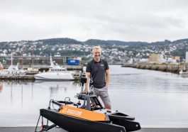 Vegard Evjen Hovstein, Co-founder and CEO of Maritime Robotics.