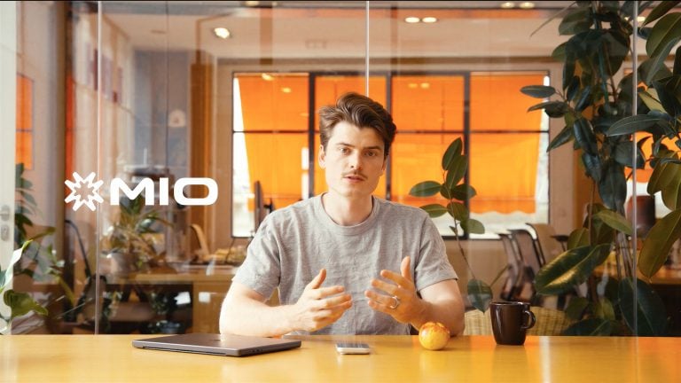 Arthaud Mesnard, founder and CEO of Mio.