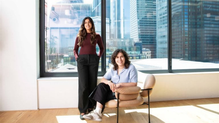 Hannia Zia and Joana Ferreira, Founders of Cascade.
