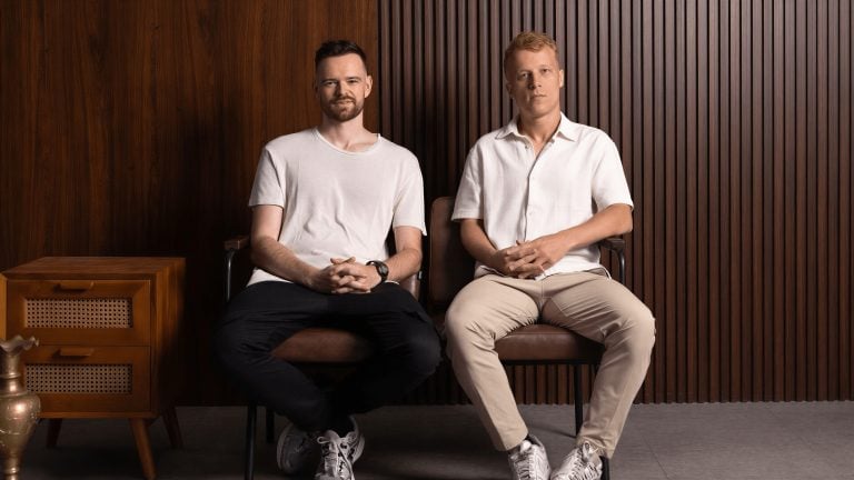 Gilles Praet and Domien Van Damme, Co-founders of Visiblie