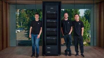 Gavin Uberti, Chris Zhu, and Rob Wachen, Founders of Etched