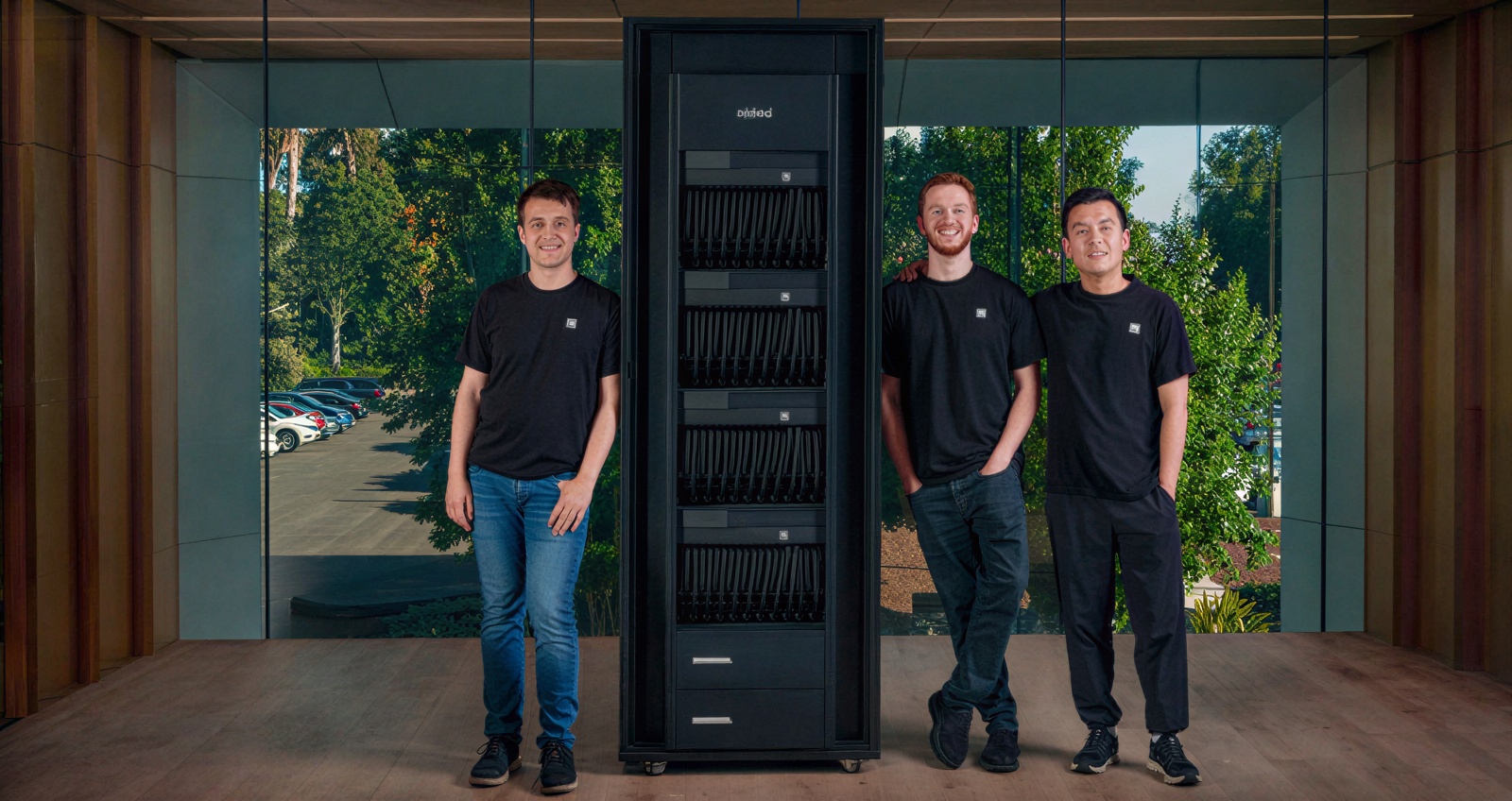 Gavin Uberti, Chris Zhu, and Rob Wachen, Founders of Etched