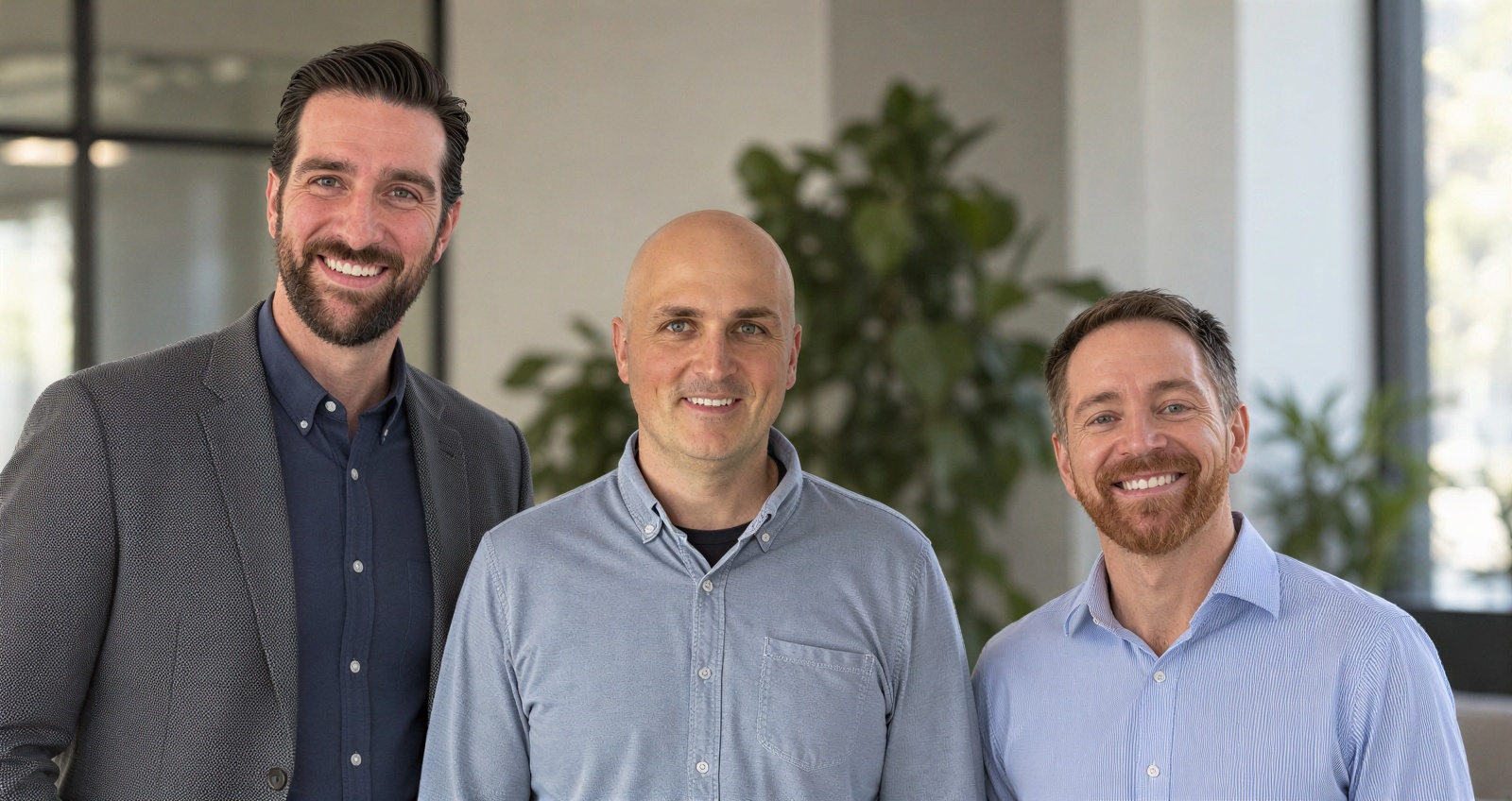 Michael Rossiter, Neal Suidan, and Jeff Goodrich, Co-founders of Atomic