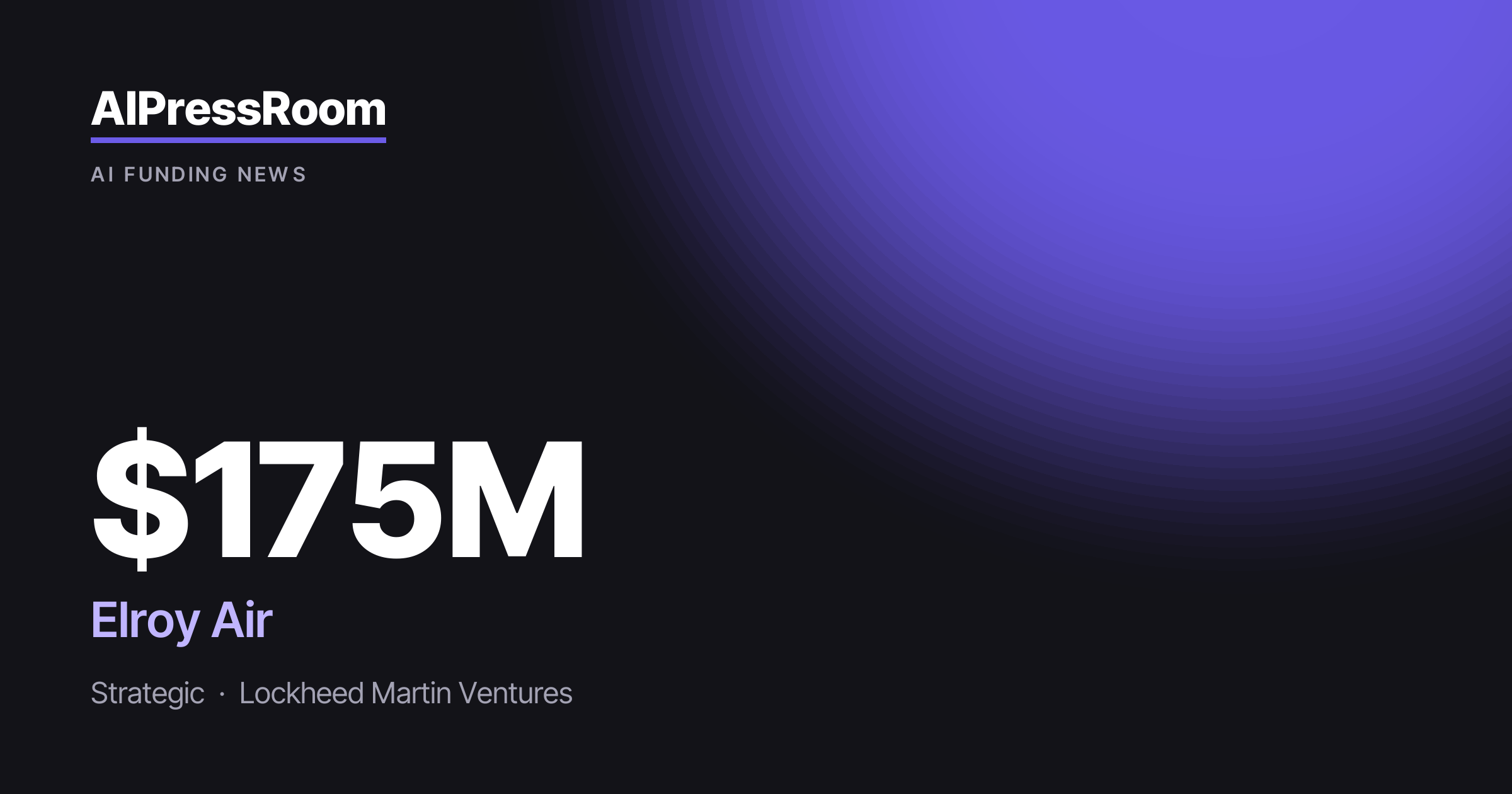 Elroy Air raises $175M