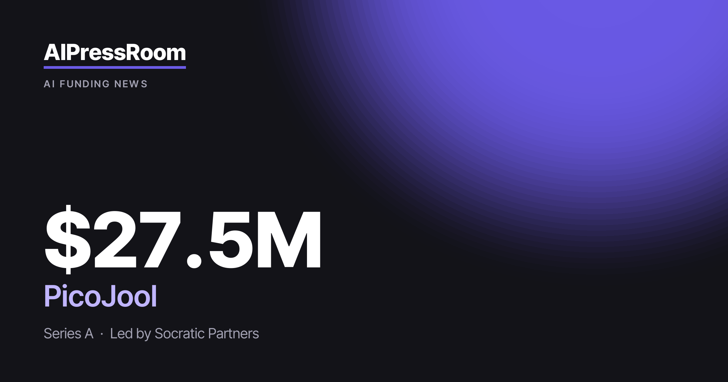 PicoJool raises $27.5M