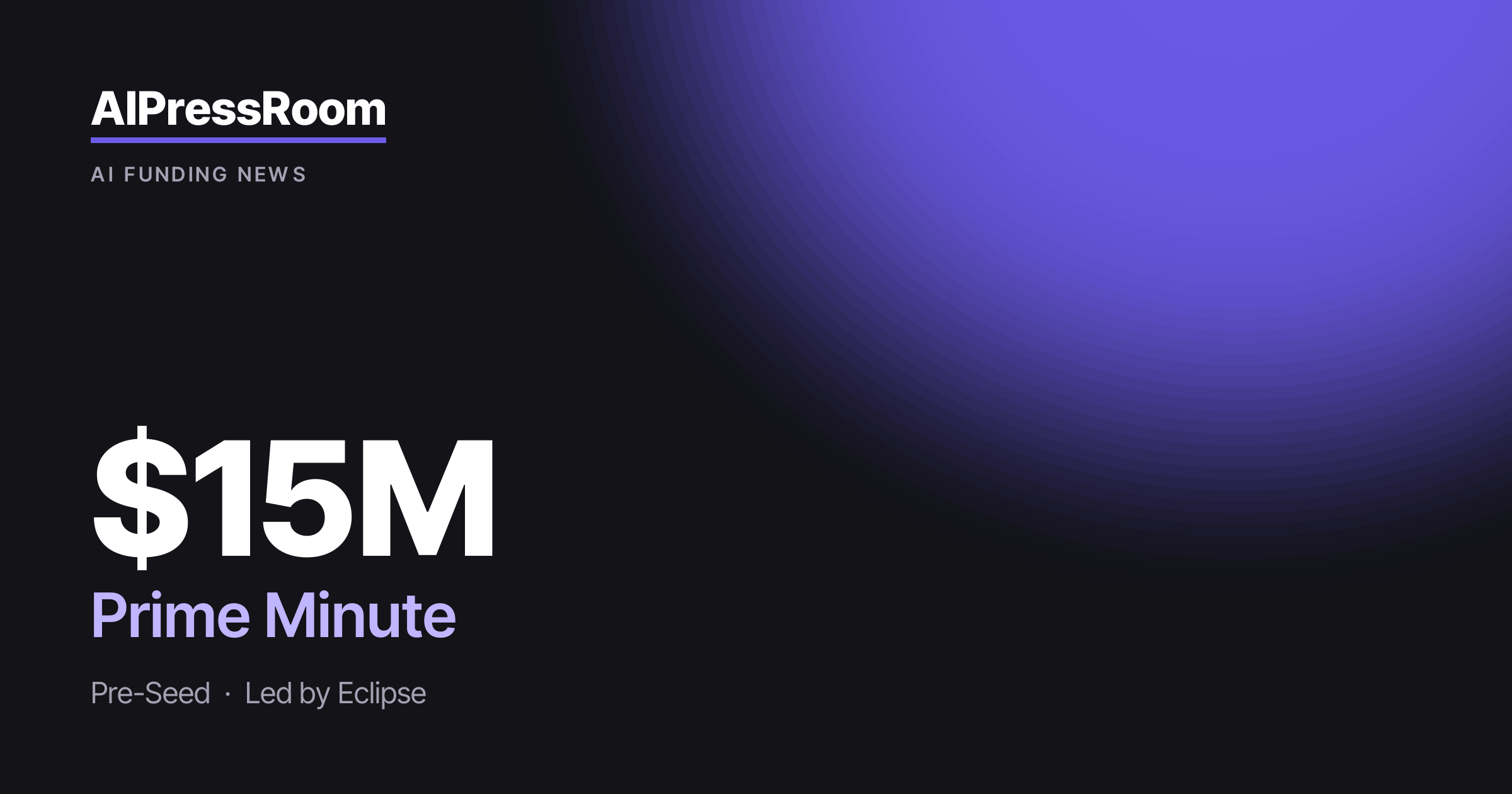 Prime Minute raises $15M