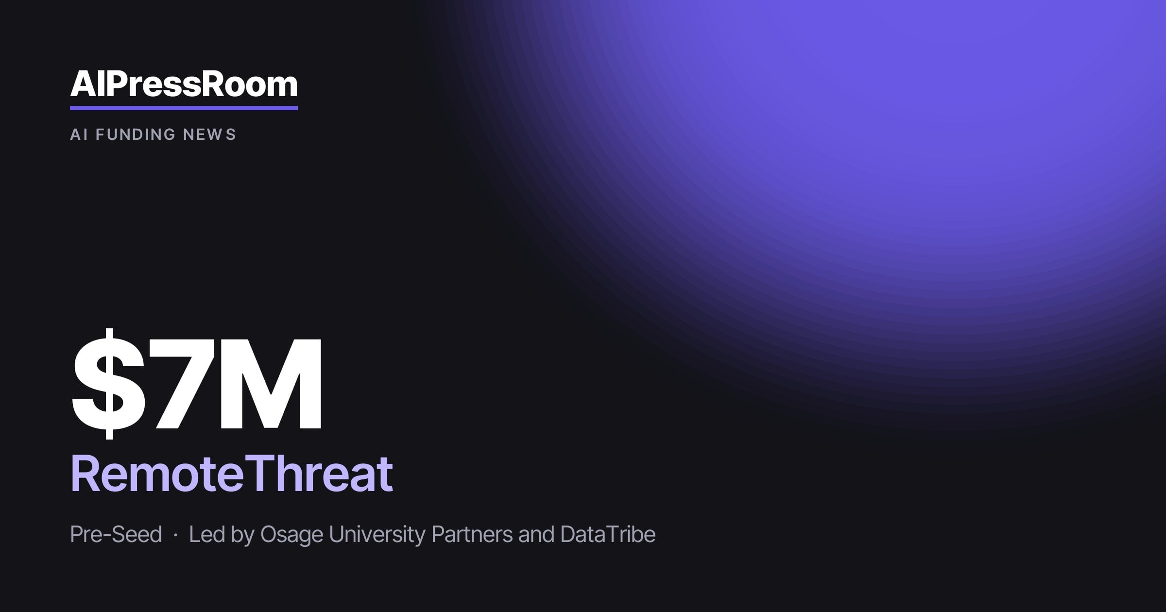 RemoteThreat raises $7M