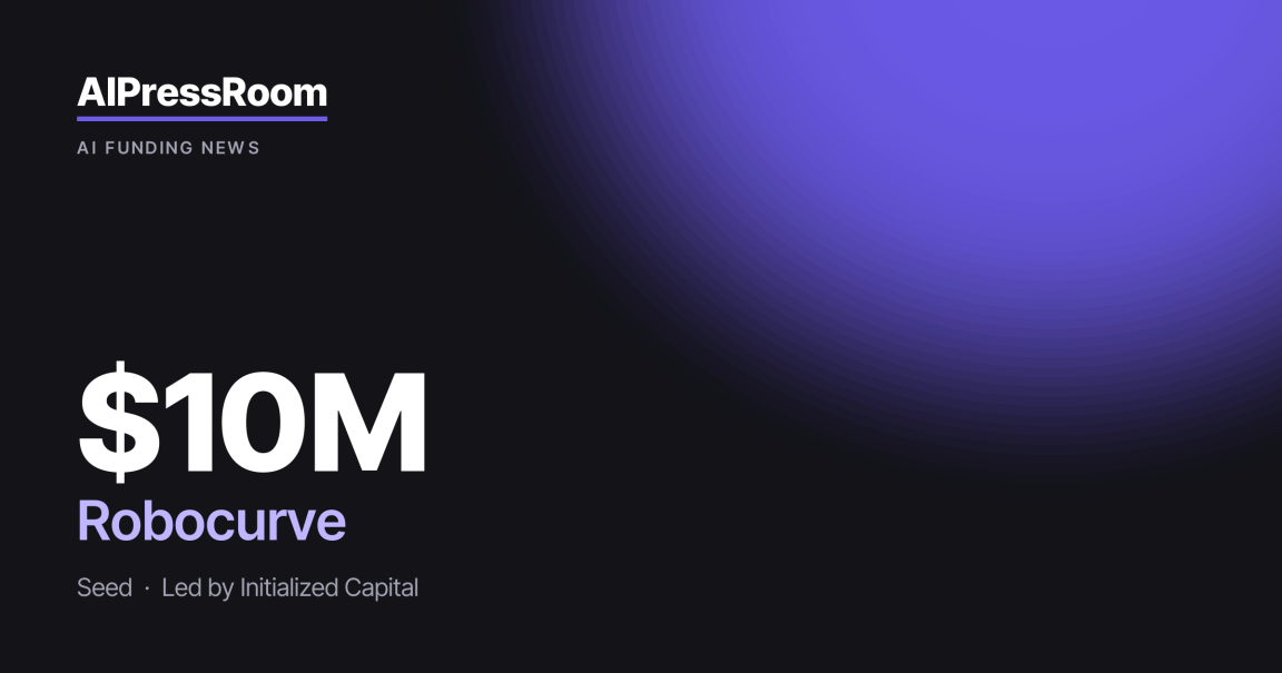 Robocurve raises $10M