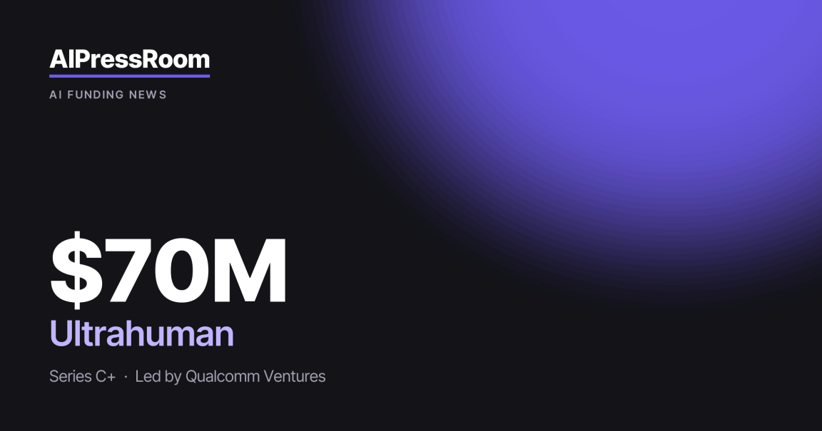 Ultrahuman raises $70M