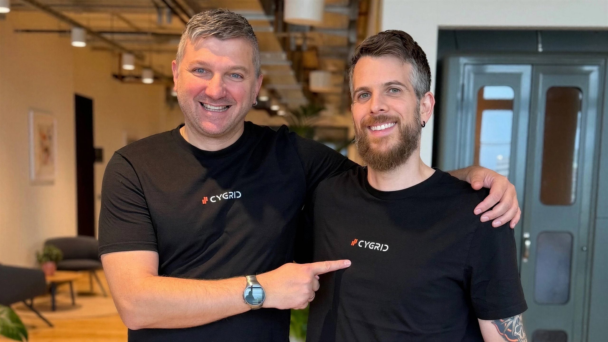 Dmitry Kharchenko and Dekel Paz, Co-founders of Cygrid