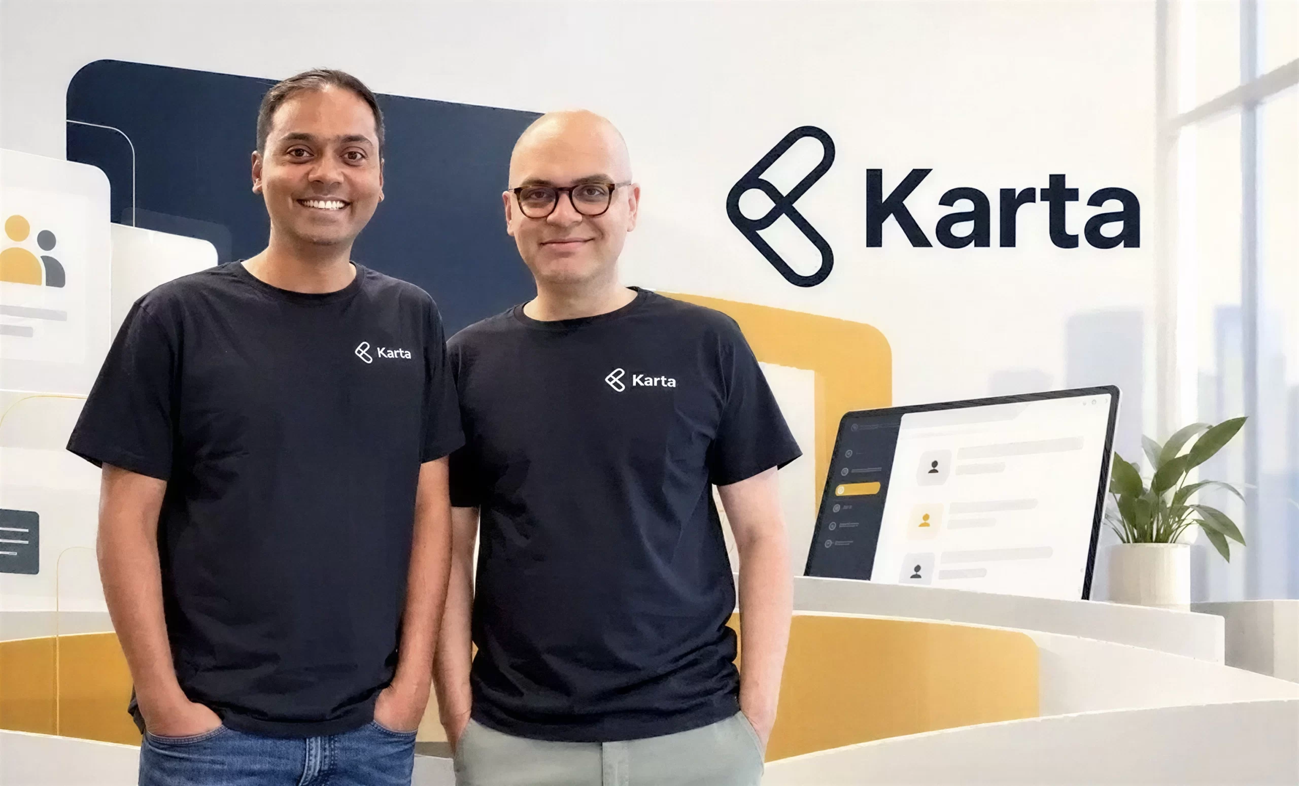 Vijaypal Singh and Abhishek Kushwaha, Co-founders of Karta AI