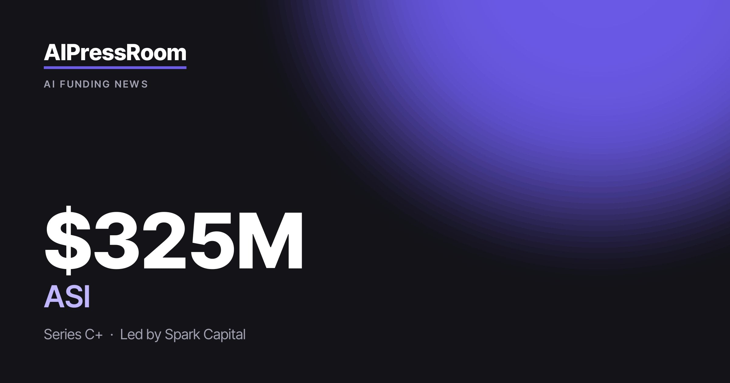 ASI raises $325M
