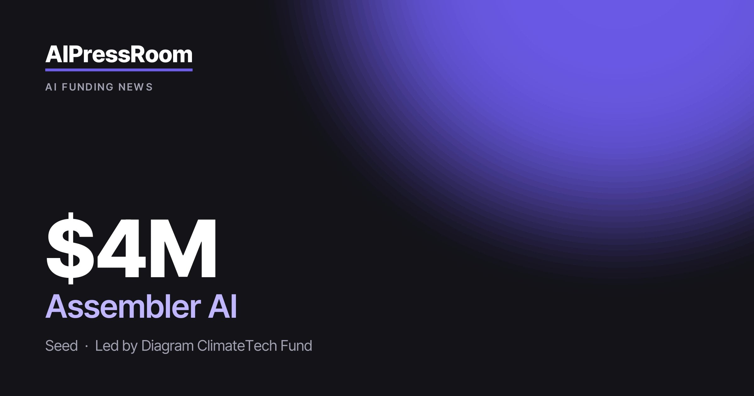 Assembler AI raises $4M