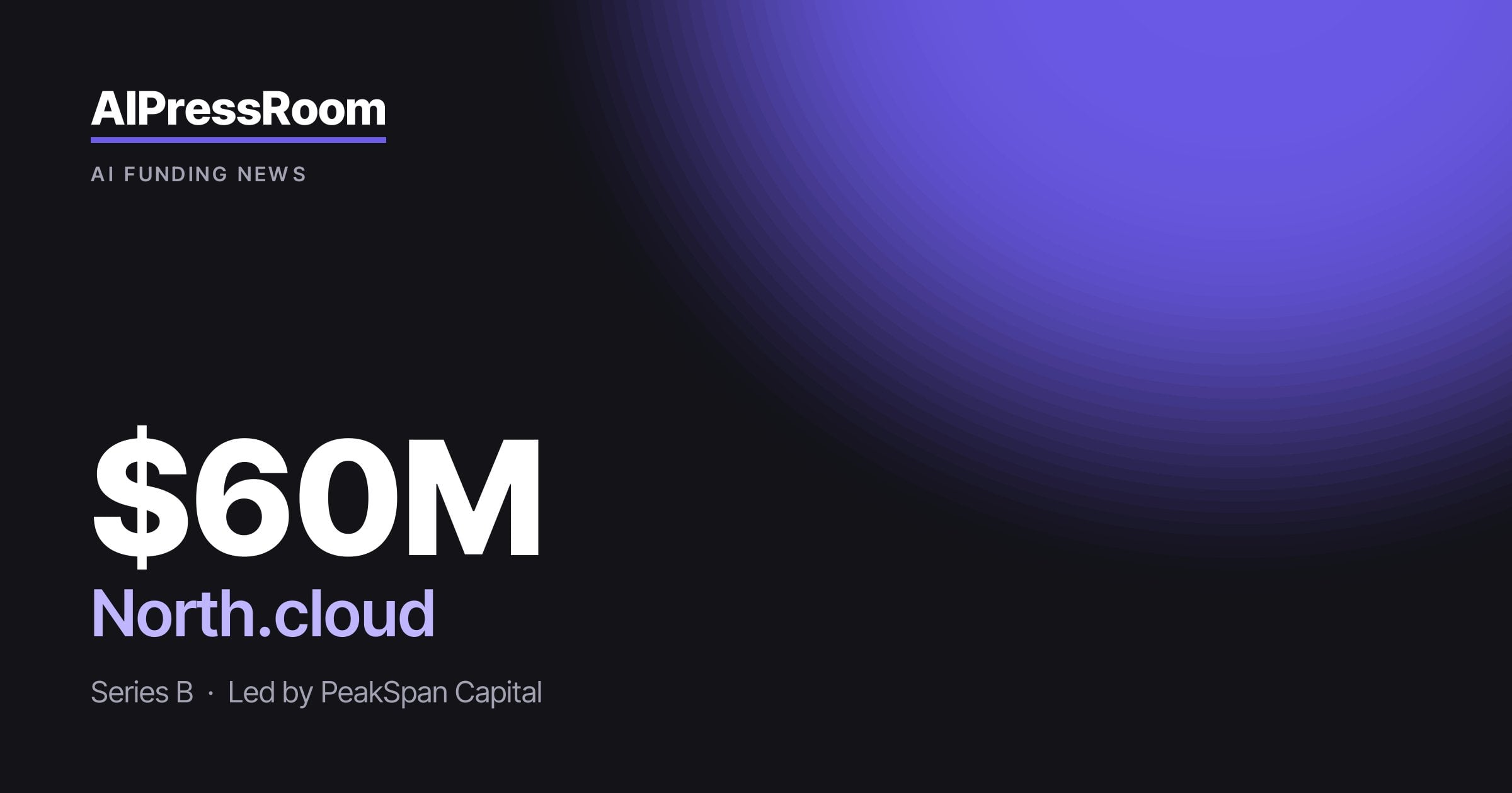 North.cloud raises $60M