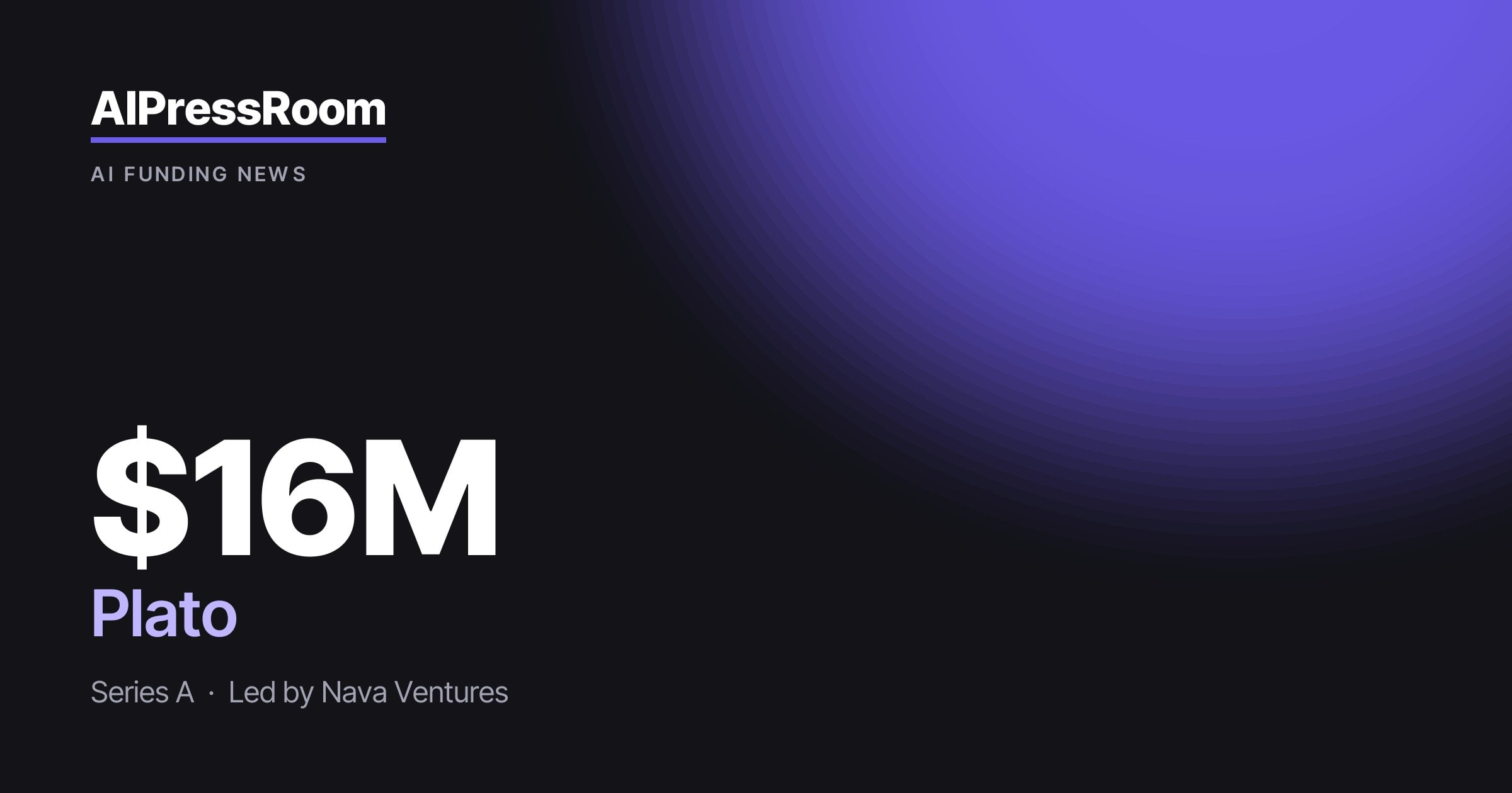Plato raises $16M