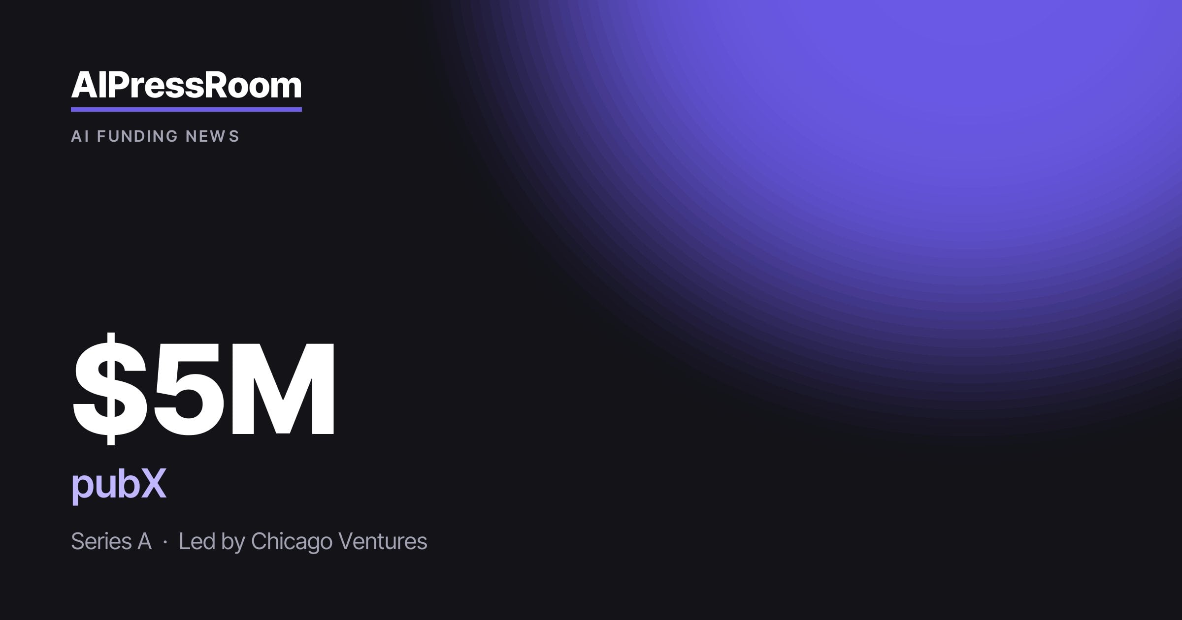 pubX raises $5M
