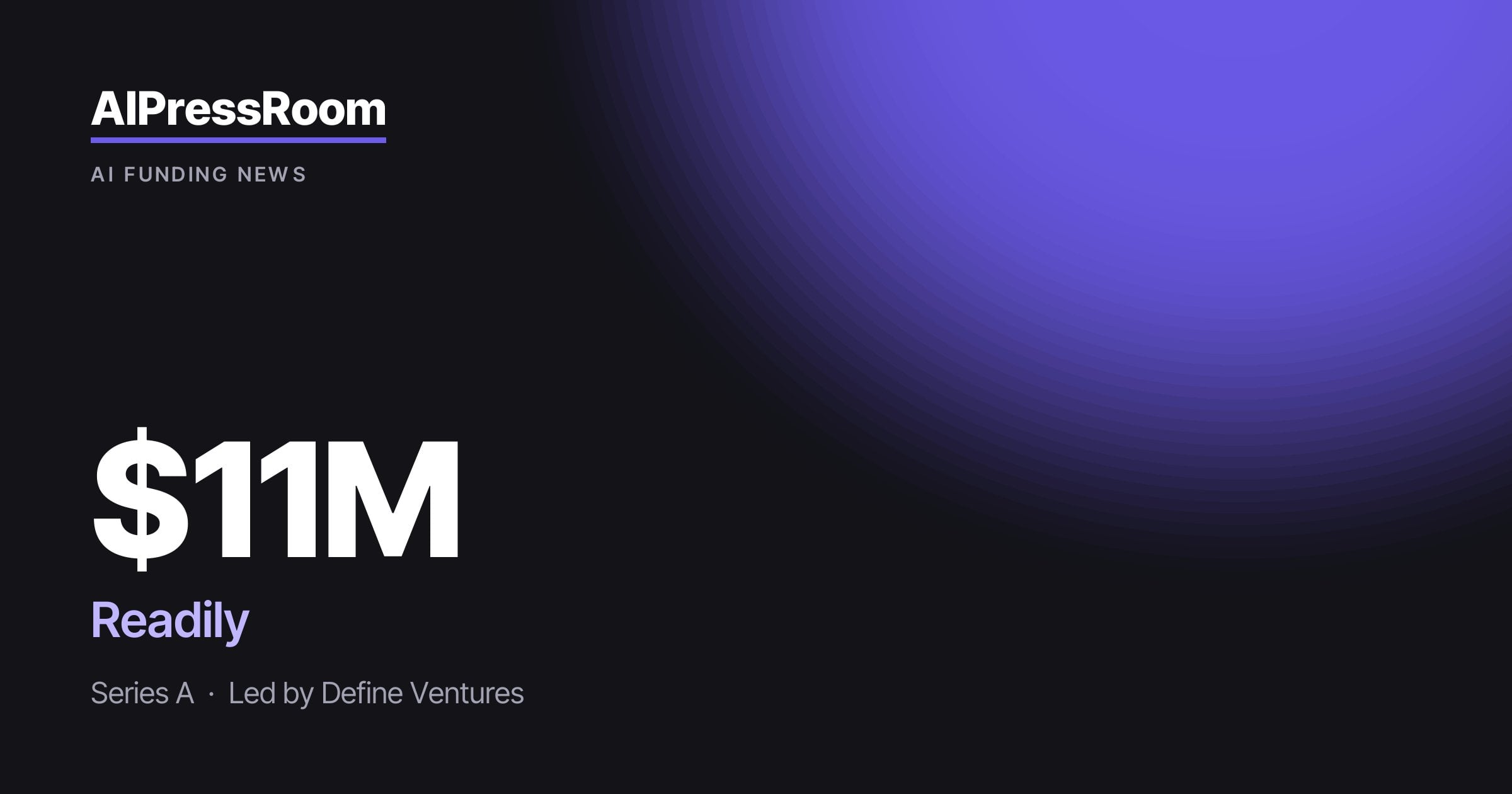 Readily raises $11M
