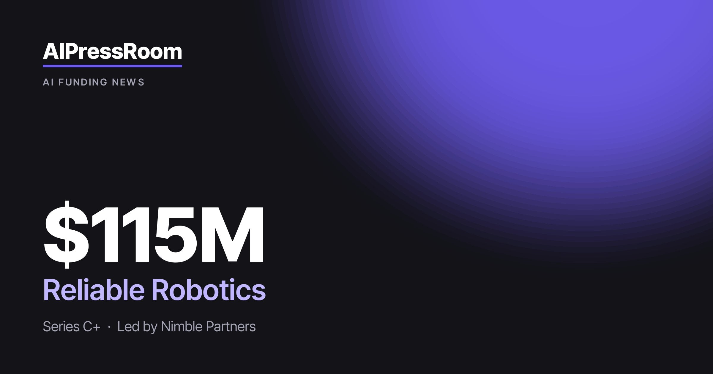 Reliable Robotics raises $115M