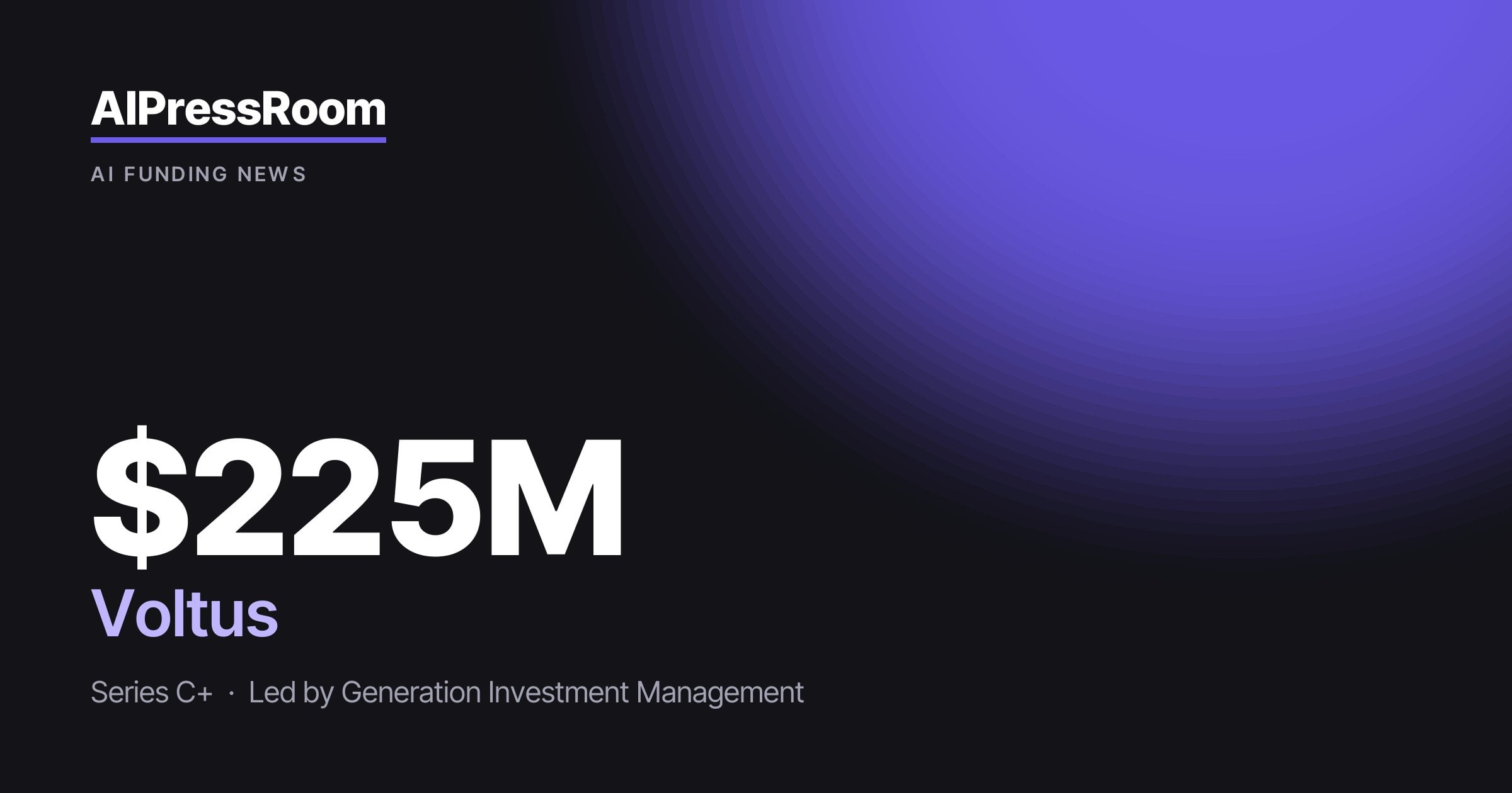 Voltus raises $225M