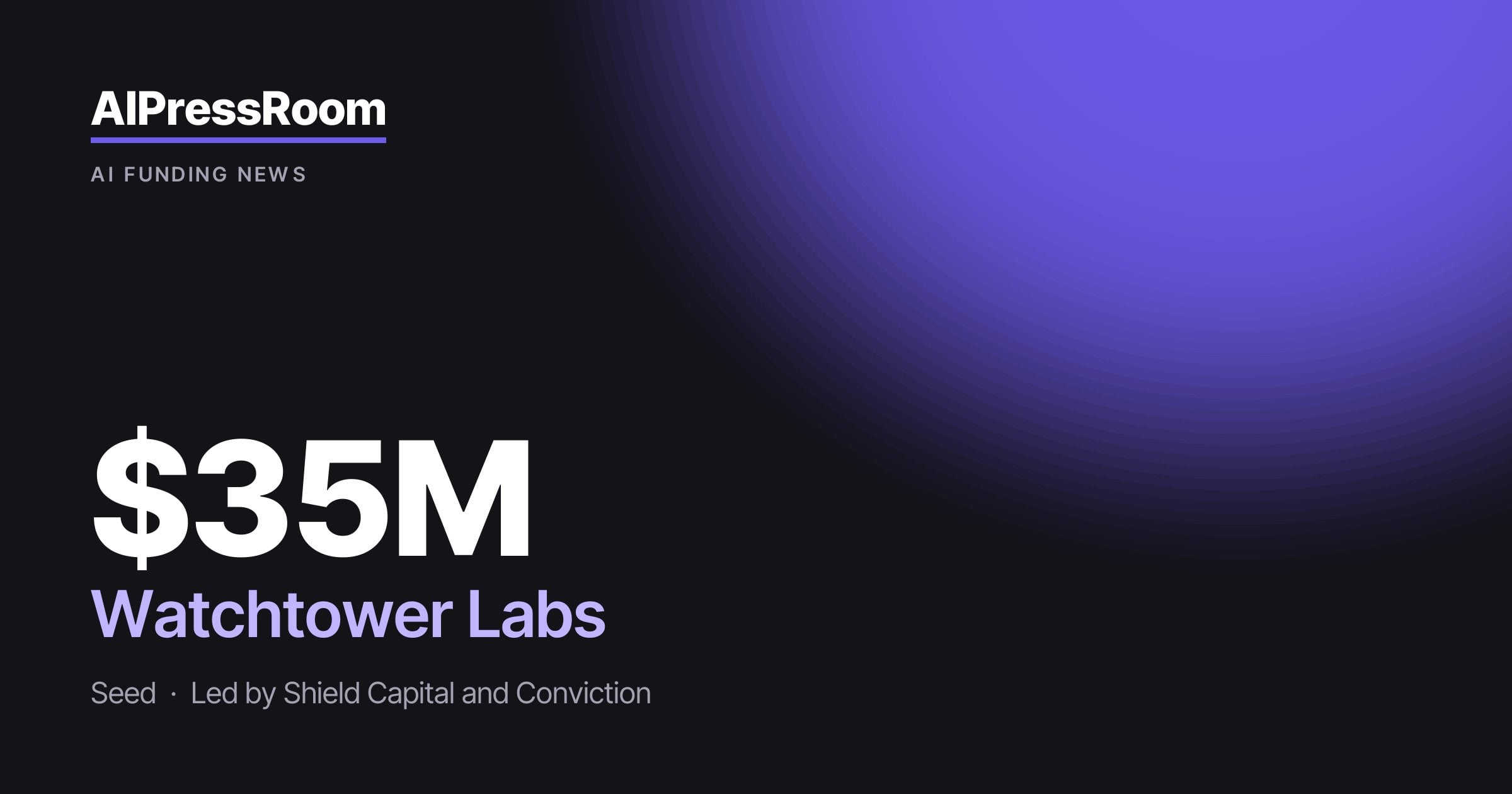 Watchtower Labs raises $35M