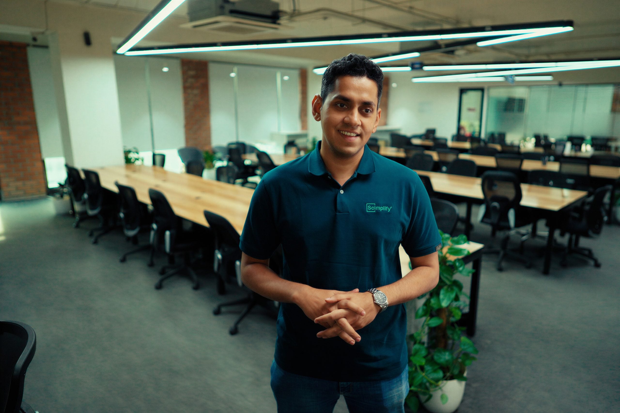 Sachin Santhosh, Co-founder of Scimplify.